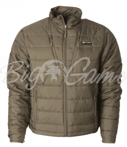Куртка BANDED H.E.A.T Insulated Liner Jacket-Long Line цвет Spanish Moss фото 1