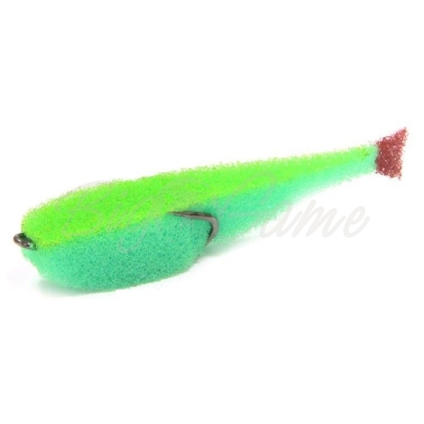 Поролоновая рыбка LEX Classic Fish CD 10 GBLB (зеленое тело / салатовая спина / красный хвост) фото 1