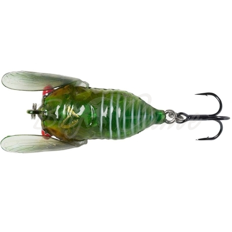 Приманка SAVAGE GEAR 3D Cicada 3,3 F цв. Green фото 1