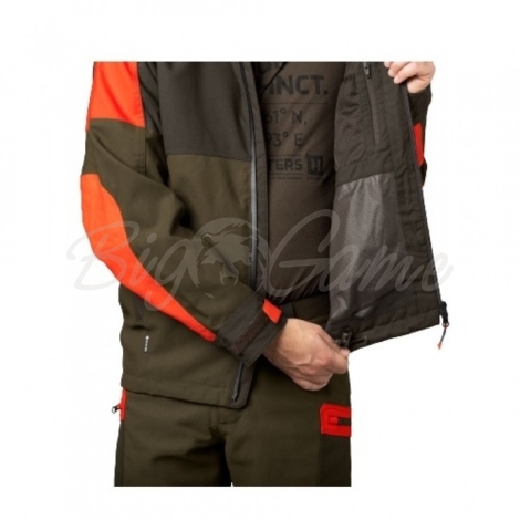 Куртка HARKILA Pro Hunter Dog Keeper GTX Jacket цвет Willow green / Orange фото 3