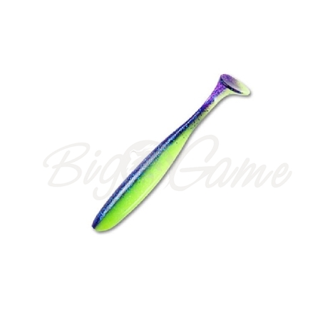 Виброхвост KEITECH Easy Shiner 4,5" (6 шт.) цв. PAL #06 Violet Lime Belly фото 1