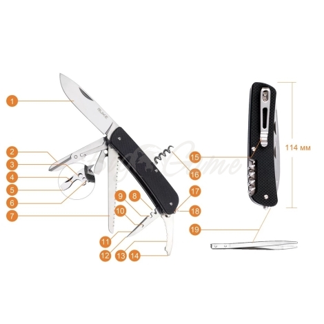 Мультитул RUIKE Knife LD42-B фото 2