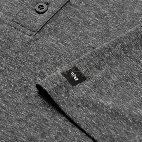 Футболка SITKA Essential SS Polo цвет Obsidian Heather фото 6