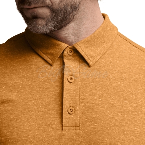Футболка SITKA Essential SS Polo цвет Ember Heather фото 3