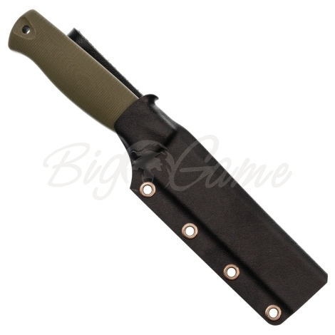 Нож OWL KNIFE Barn сталь M390 рукоять Микарта черная фото 3