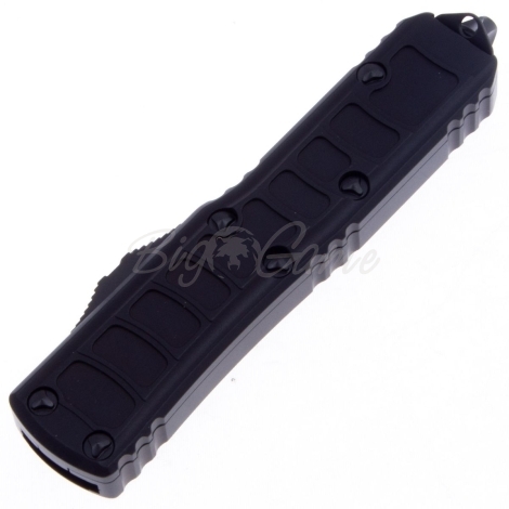 Нож автоматический MICROTECH UTX-85 S/E  клинок M390, рукоять алюминий, цв. черный фото 3