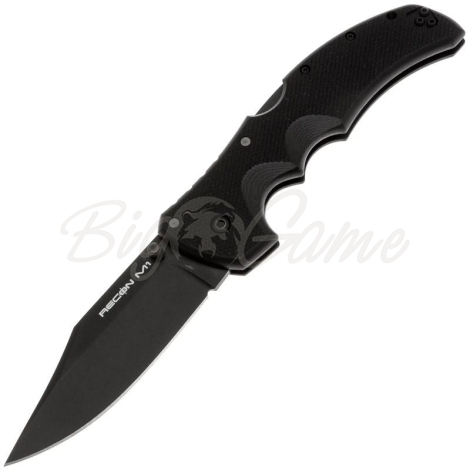 Нож складной полуавтоматический COLD STEEL Recon M1 CPM MagnaCut рукоять Стеклотекстолит G10 цв. Черный фото 1