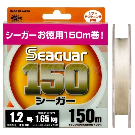 Флюорокарбон SEAGUAR Fluoro 150 м #1.2 фото 1