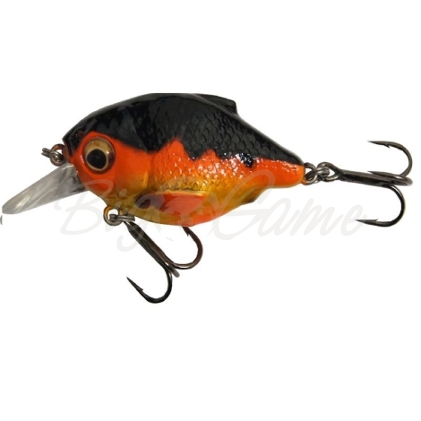 Воблер SAVAGE GEAR 3D Crucian Crank SF 4,6 см цв. SR 04-Black & Orange фото 1