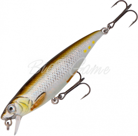 Воблер SAVAGE GEAR 3D Twitch Minnow SS 8 см цв. 02-Green Silver Ayu фото 1