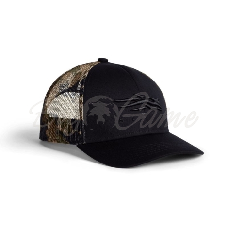 Бейсболка SITKA Icon Subalpine Mid Pro Trucker цвет Black фото 1