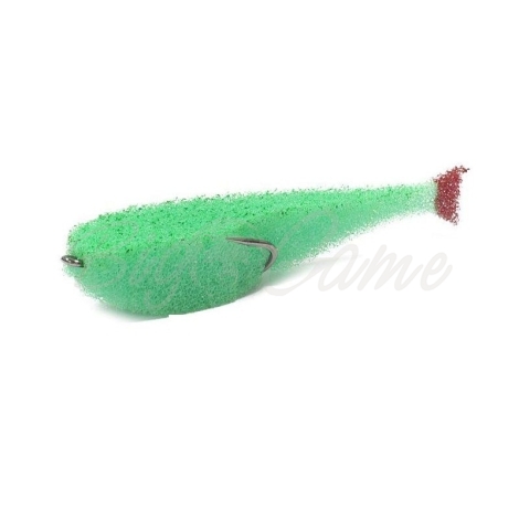 Поролоновая рыбка LEX Classic Fish CD UV 9 GBGBB (зеленое тело / зеленая спина / красный хвост) фото 1