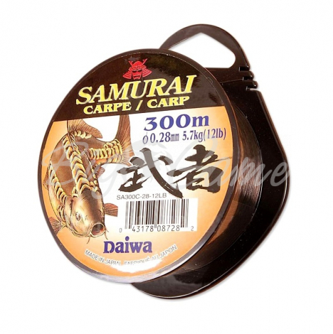 Леска DAIWA Samurai Carp 300 м 0,30 мм фото 1