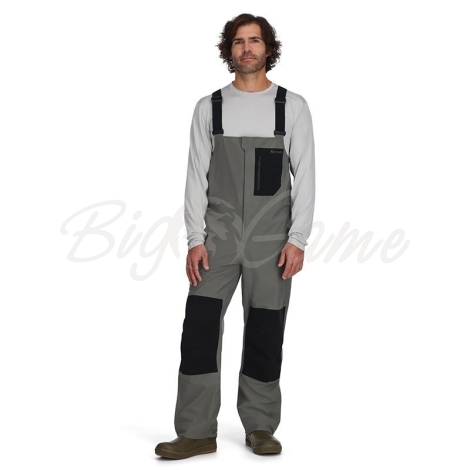 Комбинезон SIMMS Vapor Elite Bib цвет gunmetal фото 5 Комбинезон SIMMS Vapor Elite Bib цвет gunmetal фото 5