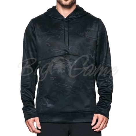 Худи UNDER ARMOUR Icon Camo Hoodie Up Top цвет Schwarz Tonal Reaper / Graphit фото 4