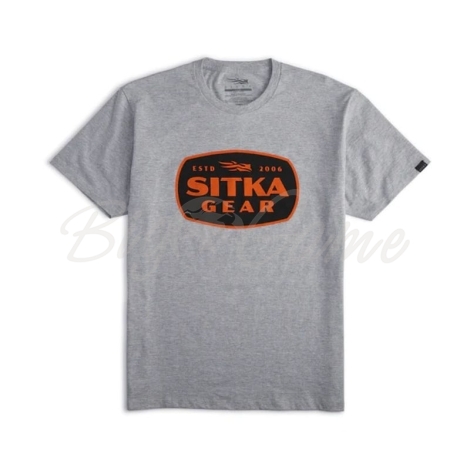 Футболка SITKA Hunt Patch Tee цвет Heather Grey фото 1