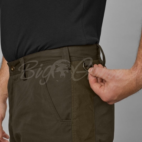 Брюки HARKILA Asmund Trousers цвет Willow green фото 5