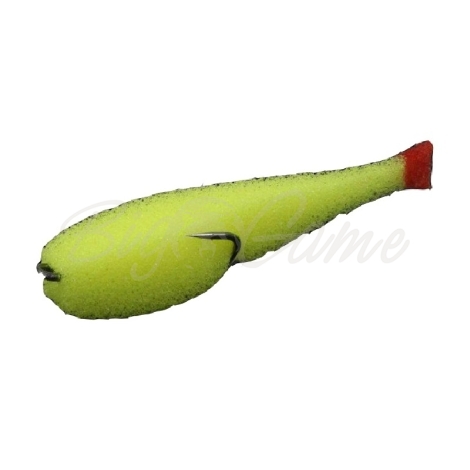 Поролоновая рыбка LEX Classic Fish CD 11 Y (желтое тело / красный хвост) фото 1