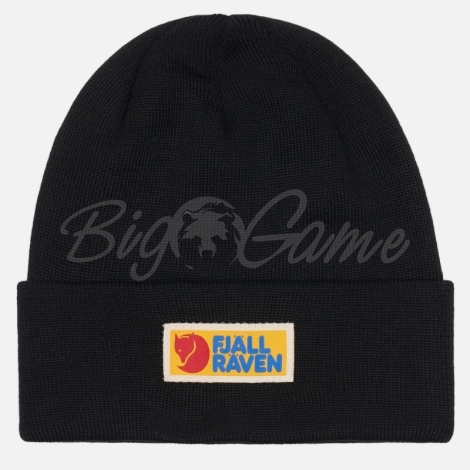 Шапка FJALLRAVEN Vardag Classic Beanie цвет Black фото 1