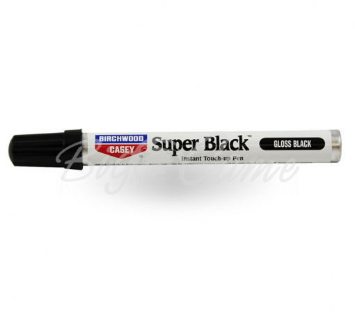 Карандаш BIRCHWOOD CASEY Super Black для воронения 10 мл черный глянец фото 1