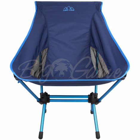 Кресло складное LIGHT CAMP Folding Chair Medium цвет синий фото 5
