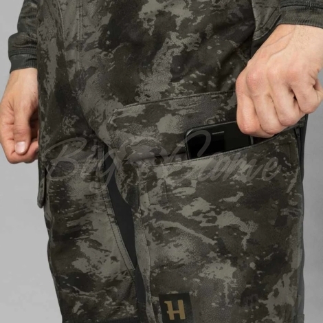 Брюки HARKILA Noctyx Camo Silent Trousers цвет AXIS MSP Black / Black фото 3