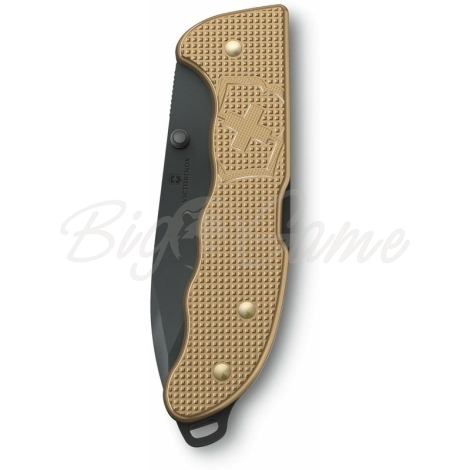 Нож складной полуавтоматический VICTORINOX Evoke BS Alox Beige 0.9415.DS249 Нержавеющая сталь рукоять Алюминий цв. Бежевый фото 3
