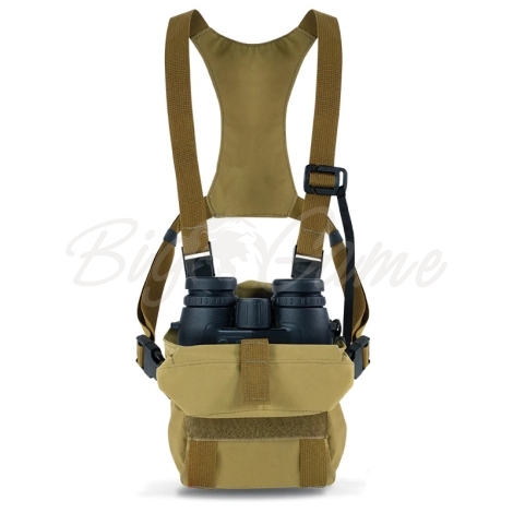 Сумка для бинокля STONE GLACIER Skyline Bino Harness 7 цвет Coyote фото 4