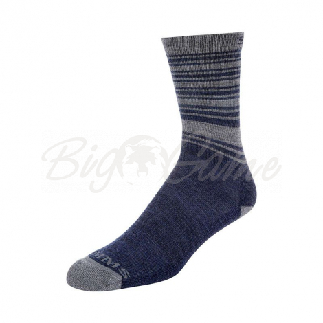 Носки SIMMS Merino Lightweight Hiker Sock цвет Admiral Blue фото 1