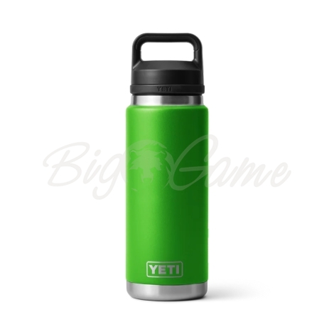 Термос YETI Rambler Bottle Chug Cap 760 цвет Canopy Green фото 1