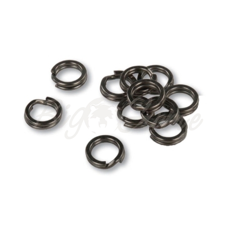 Заводное кольцо HIGASHI Split Ring цв. Black nickel № 5 (12 шт.) фото 1