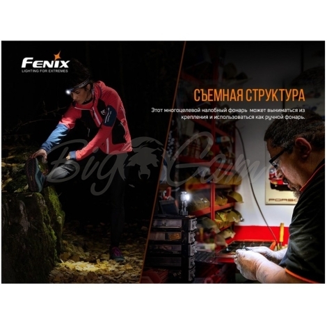 Фонарь налобный FENIX HM50R V2.0 цвет черный фото 4