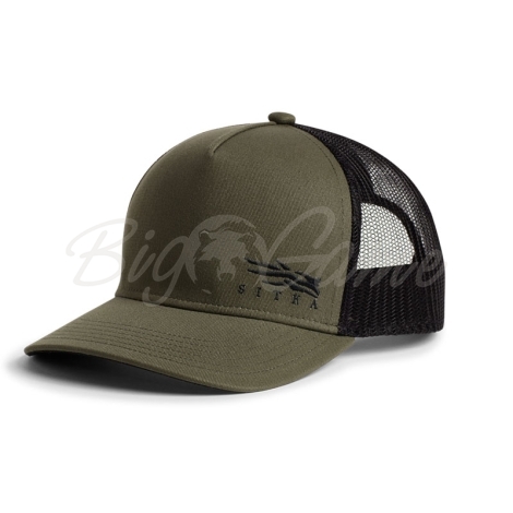 Бейсболка SITKA Badge Icon Mid Pro Trucker цвет Covert фото 2