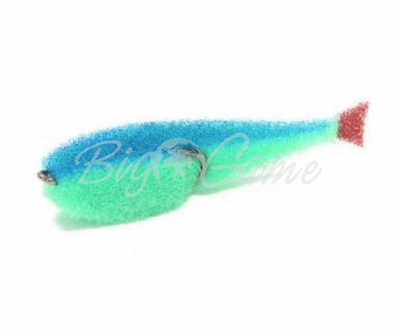 Поролоновая рыбка LEX Classic Fish CD 8 GBBLB (зеленое тело / синяя спина / красный хвост) фото 1