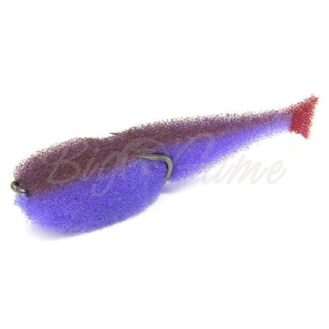 Поролоновая рыбка LEX Classic Fish CD 10 LBRB (сиреневое тело / коричневая спина / красный хвост) фото 1
