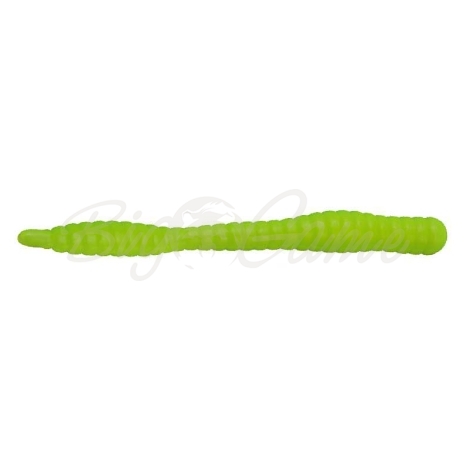 Червь SOOREX PRO Worm запах сыр 80 мм (6 шт.) цв. 104 Chartreuse фото 1