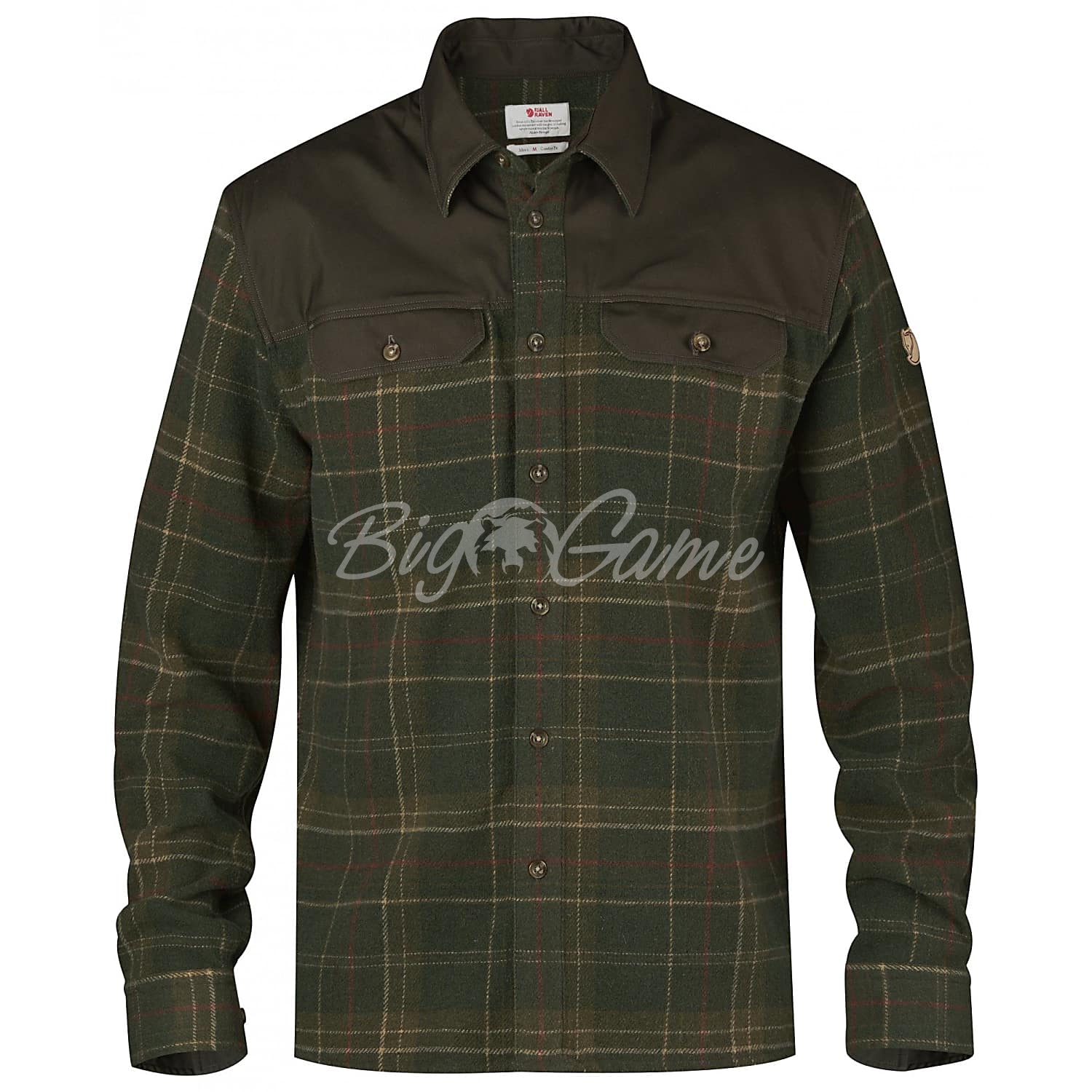 Купить рубашку FJALLRAVEN Granit Shirt M цвет Green в интернет магазине  BigGame.ru в Москве