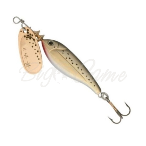 Блесна вращающаяся BLUE FOX Minnow Super Vibrax № 1 5 г код цв. G фото 1