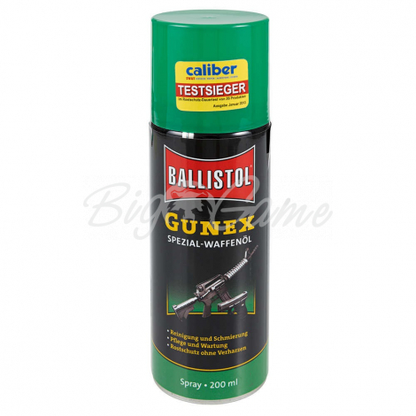 Масло-спрей BALLISTOL Gunex spray 200 мл оружейное фото 1