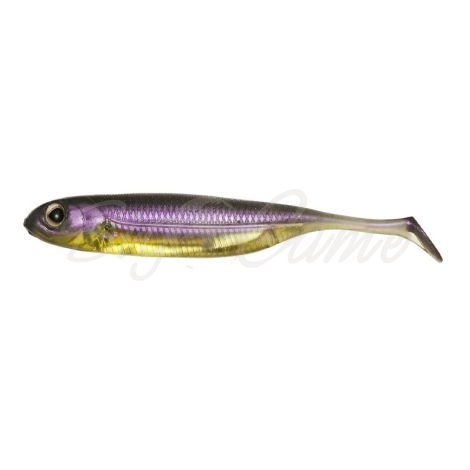 Виброхвост FISH ARROW Flash J Shad 3 (7 шт.) код цв. #05 (Purple Weenie/Silver) фото 1