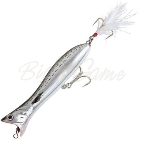 Воблер SAVAGE GEAR Panic Popper F 19,5 см цв. 01-Dirty Silver Mullet фото 1