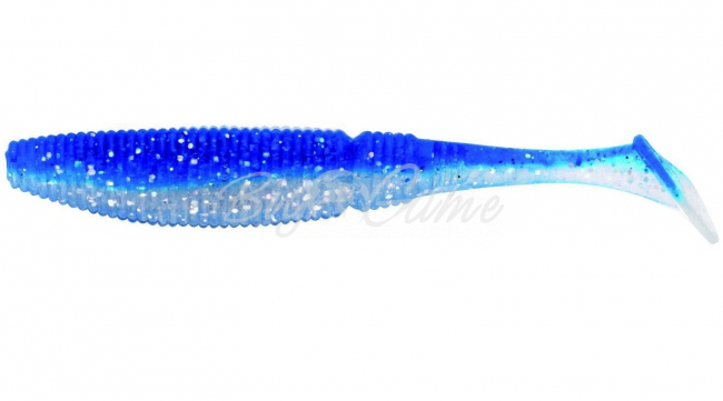Виброхвост SAKURA Slit Shad 7,5 см код цв. 045 Sparkling Sardine (15 шт.) фото 1