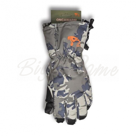 Перчатки ONCA Warm Gloves цвет Ibex Camo фото 4