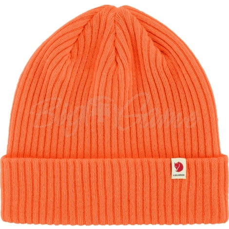 Шапка FJALLRAVEN Rib Hat цвет Safety Orange фото 2