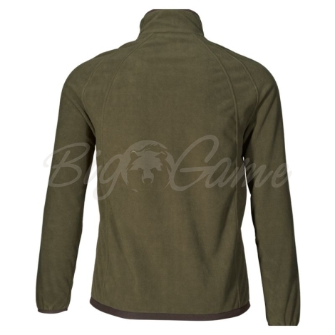 Толстовка SEELAND Vantage reversible fleece цвет Pine green / InVis orange blaze фото 4