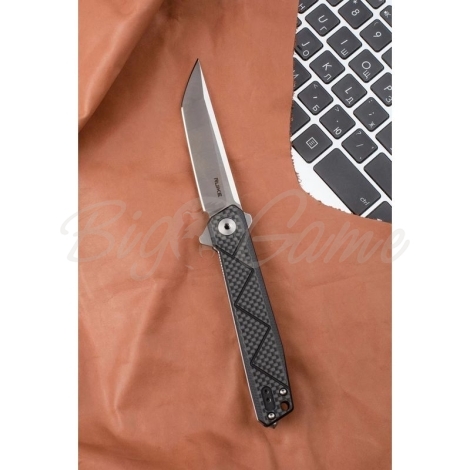 Нож складной RUIKE Knife P127-CB цв. Черный фото 7
