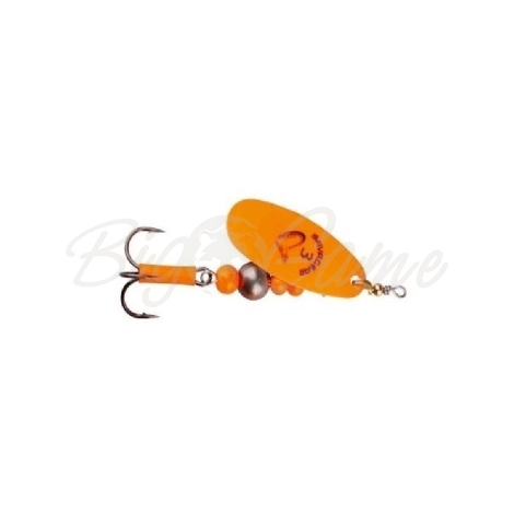 Блесна вращающаяся SAVAGE GEAR Caviar Spinner № 4 14 г цв. 06-Flou Orange фото 1