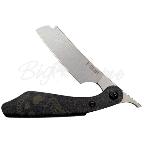 Нож складной BRUTALICA F-razor Stone Wash Сталь X50CrMoV15 рукоять Kydex фото 3