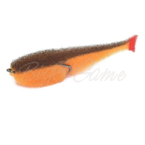 Поролоновая рыбка LEX Classic Fish CD 8 OBB (оранжевое тело / черная спина / красный хвост) фото 1