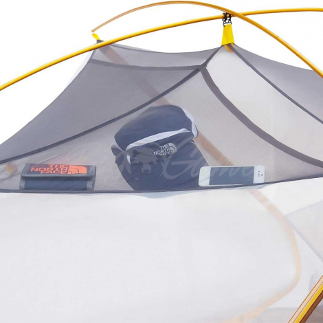 Палатка THE NORTH FACE Triarch 2 Person Tent цвет Канареечный желтый / серый фото 3